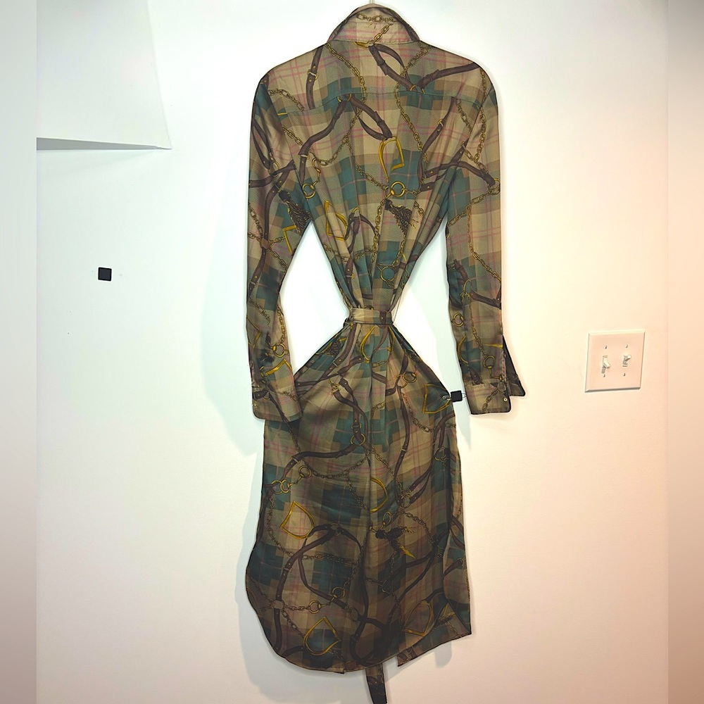 Ralph Lauren Maxi style shirt dress with cuff links